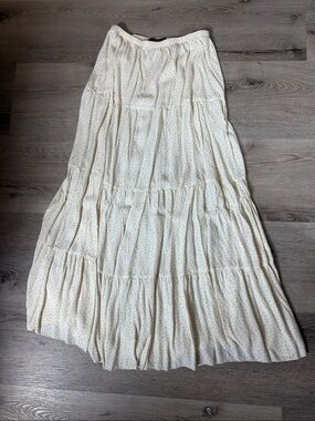 Brandy Melville Cream Skirt